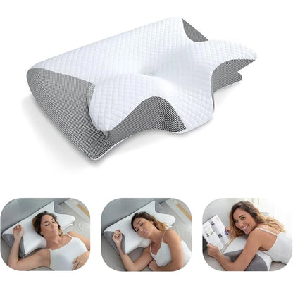 REST EASY Memory Foam Cervical Pillow